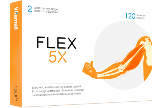 Kosttilskuddet Flex5X